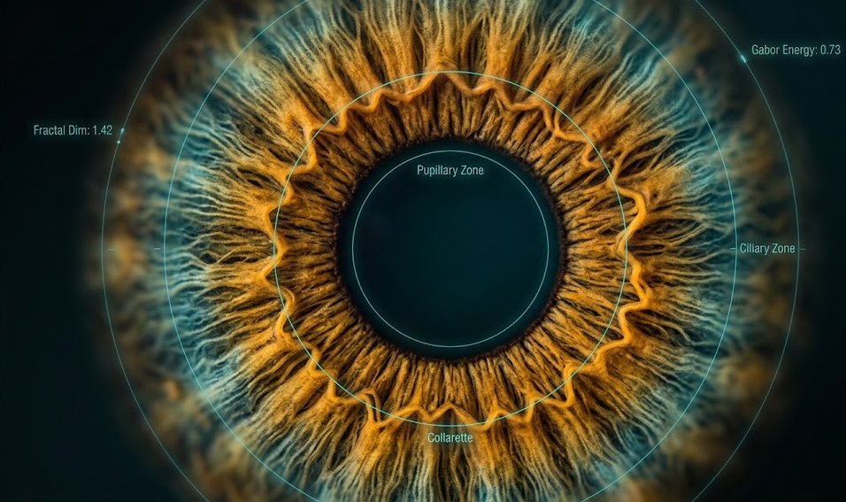 Iris macro with Gabor annotations